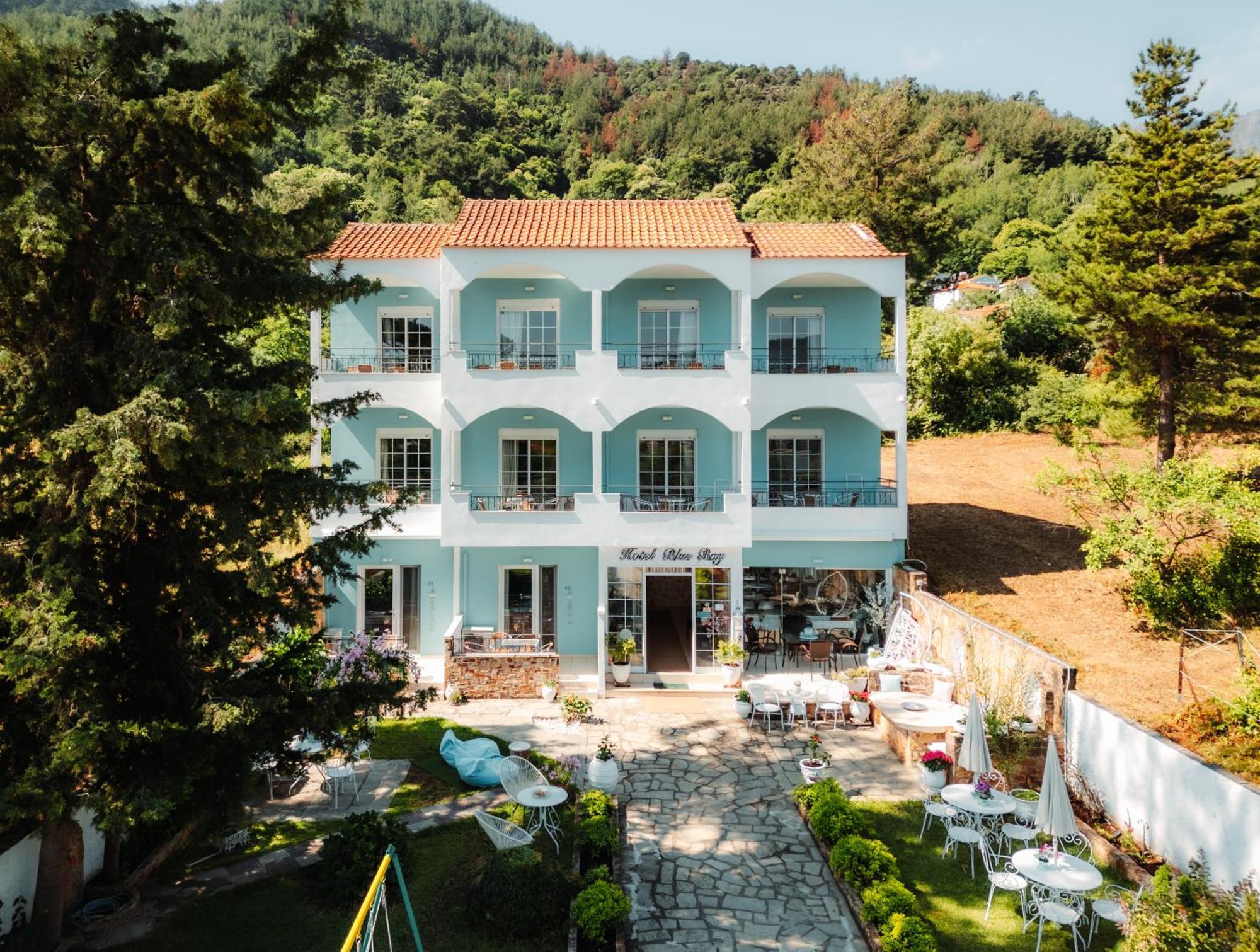 Blue Bay Hotel Skala Potamia  Exterior foto