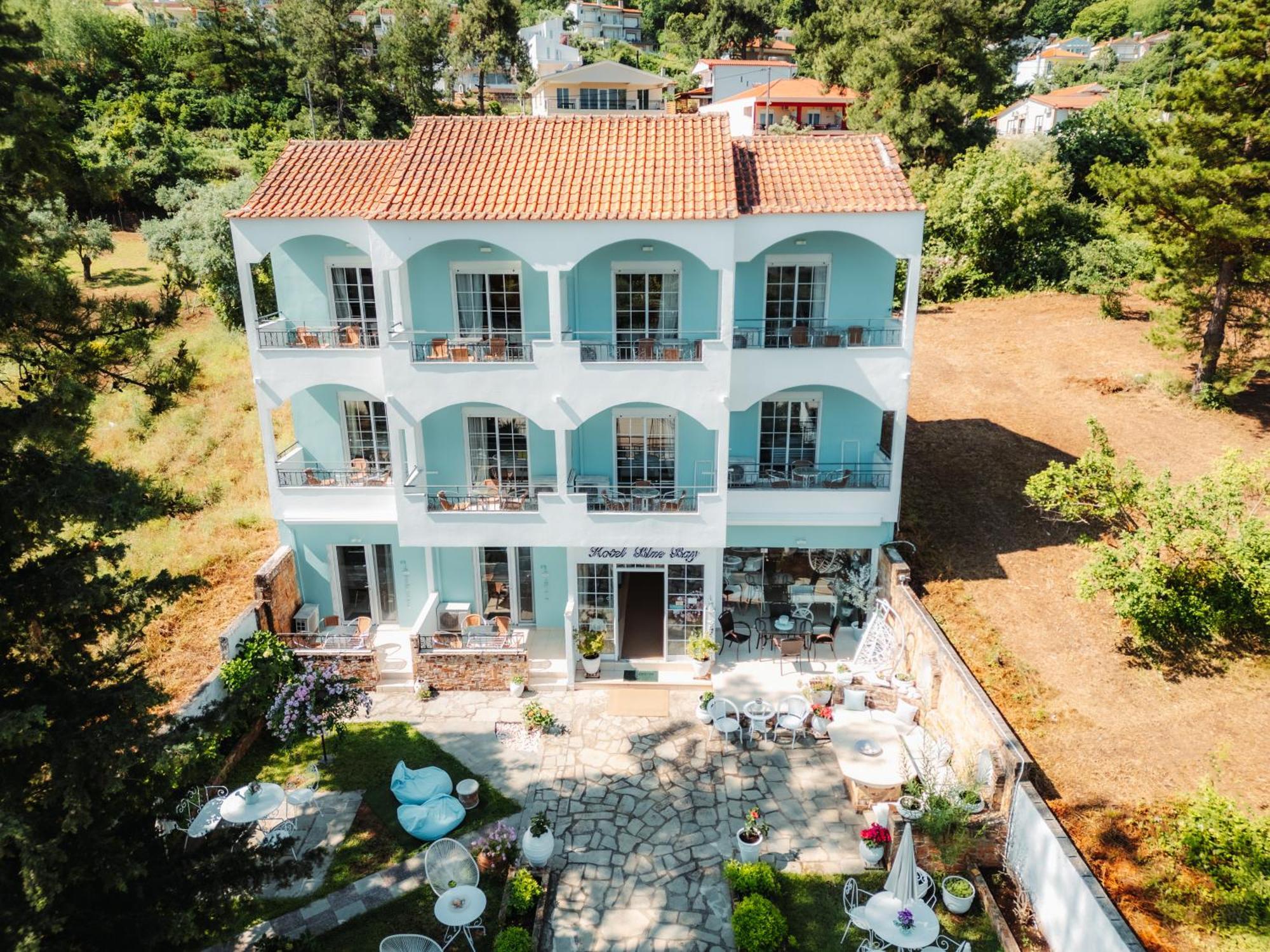 Blue Bay Hotel Skala Potamia  Exterior foto